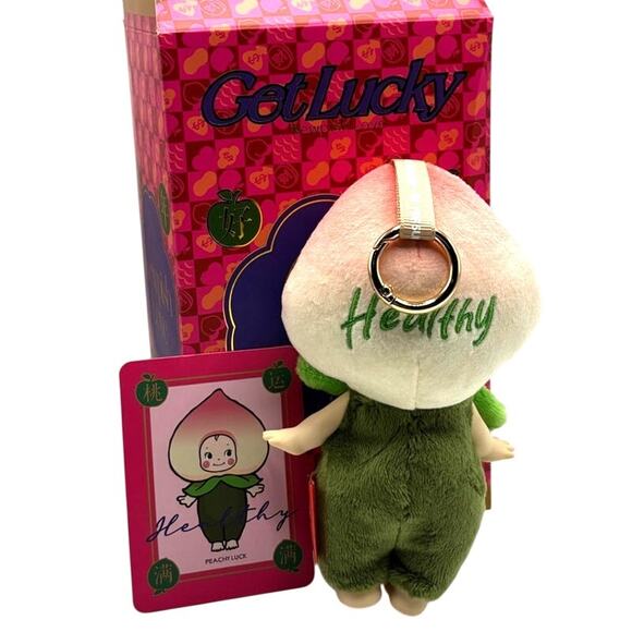 RARE Pop Sunday "Peachy Luck" Kewpie Doll, Get Lucky Kewpish Love, Open Box - Picture 4 of 9